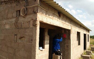Construção da casa em Maputo